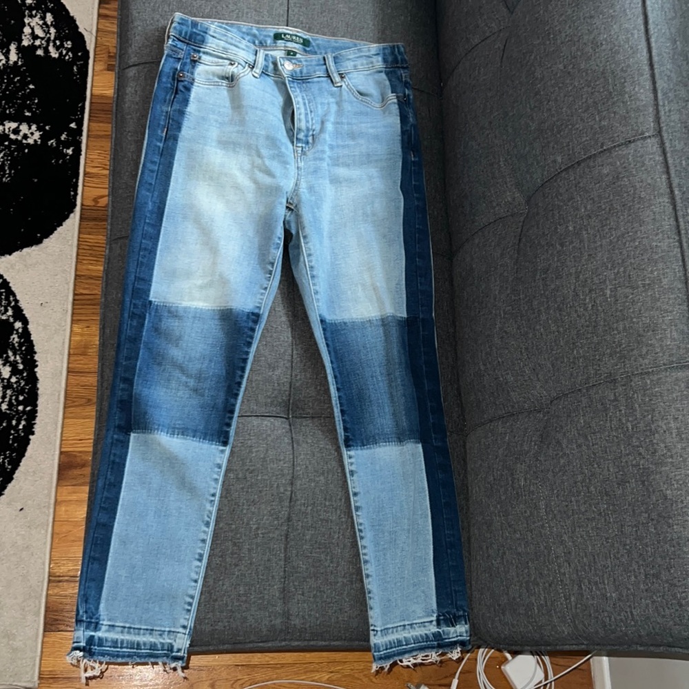 Ralph Lauren patchwork jeans